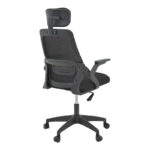 Office chair Peja fabric mesh black 58x60x107-117cm - Слика 3