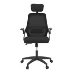 Office chair Peja fabric mesh black 58x60x107-117cm - Слика 6