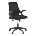 Office chair Reji fabric mesh black 58x60x89-99cm