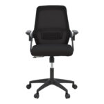 Office chair Reji fabric mesh black 58x60x89-99cm - Image 4