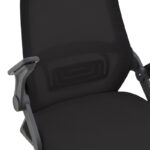 Office chair Reji fabric mesh black 58x60x89-99cm - Image 6