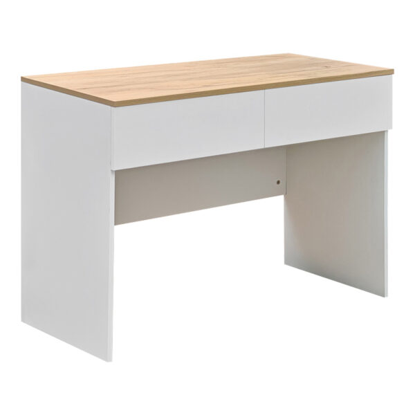 Study desk Beleton with drawers mdf in oak-white color 100x50x75cm
