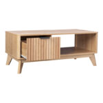 Hamea mdf coffee table in natural shade 110x55.2x45cm - Слика 3