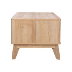 Hamea mdf coffee table in natural shade 110x55.2x45cm - Слика 5