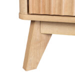 Hamea mdf coffee table in natural shade 110x55.2x45cm - Слика 6