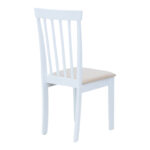 Houston chair in white shade 40x49x94cm - Image 2