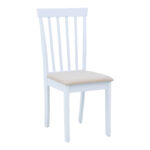 Houston chair in white shade 40x49x94cm