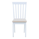 Houston chair in white shade 40x49x94cm - Image 4