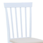 Houston chair in white shade 40x49x94cm - Image 6