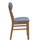 Gaborn chair in gray shade 47x47x81.5cm - Слика 3