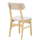 Gaborn chair in natural-beige shade 47x47x81.5cm - Слика 2