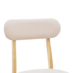Gaborn chair in natural-beige shade 47x47x81.5cm - Слика 6