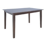 Mabor-Houston extendable dining table, walnut wood, 120-150x80x73.8cm - Слика 5