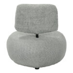 Stonie armchair bouclé fabric in green shade 67x73x67cm - Слика 4