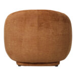 Armchair Freya amber fabric color 93x87x76cm - Image 4