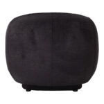 Armchair Freya dark grey fabric color 93x87x76cm - Image 4