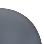 Canicule table solid acacia wood in black shade D150x75cm - Слика 3