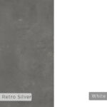 Malia study desk in white-natural-dark grey antique color 120x60.5x75cm - Image 5