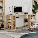 Working Table Colmar in oak color 140x60x75cm - Слика 2