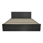 Bed Olympus with drawer in wenge color 100x200cm - Image 5