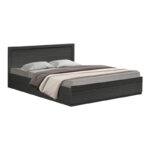 Bed Olympus with drawer in wenge color 160x200cm
