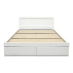 Bed Olympus with drawer in white color 140x200cm - Слика 5