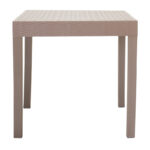 Gabi PP table mocha color 80x80x77cm - Image 2