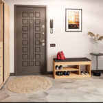 Entrance furniture - stool - shoe rack Oriental in oak shade 100x37.2x50cm - Слика 2
