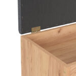 Entrance furniture - stool - shoe rack Oriental in oak shade 100x37.2x50cm - Слика 5