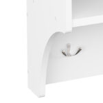 Crosta coat rack in white 80x28x40cm - Слика 3
