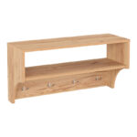 Crosta coat rack in oak shade 80x28x40cm