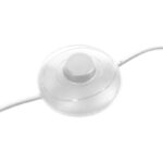 Floor lamp Fenxi metal in white-silver color 105x30x178εcm - Image 3