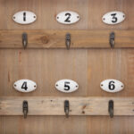 Wall keybox Keledy fir in natural color 26.4x8x38cm - Image 3