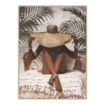 Framed wall art Kapelda 58x2.6x78cm