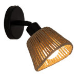 Wall lamp Hender in natural-black D10x19.5cm - Image 2