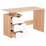 БИРО СО ФИОКИ COLT МЕЛАМИН ВО СОНАМА-БЕЛА БОЈА 120x53x75Hcm. - Image 2