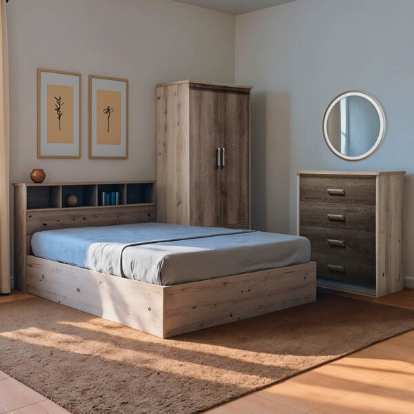 Пакет мебел за студентска спална соба - сет абажури од 3 парчиња