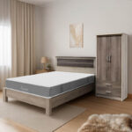 Student bedroom furniture package Float set of 3pcs
