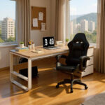 Huey student office furniture package set of 2pcs