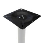 Table base bar Staid  metal white-black 40x40x94cm - Слика 3