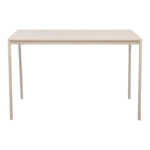 Faragio metal table in grey- beige shade 120x75x75cm - Слика 4