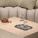 Aravis table with polymorphic in natural shade 80x60x42cm - Слика 4
