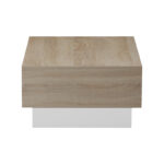 Dekost coffee table in sonoma-white shade 105x50x32cm - Image 5