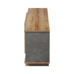 Zafore tv unit in oak-grey marble look 180x33x50cm - Слика 6
