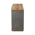 Zafore sideboard in oak-grey marble look 180x45x80cm - Слика 5