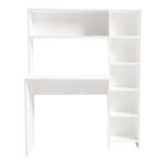 Janson desk with bookcase in white 113.2x40x141.8cm - Слика 3