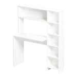 Janson desk with bookcase in white 113.2x40x141.8cm - Слика 4