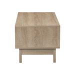 Judas coffee table in black marble-sonoma shade 90x45x38.5cm - Image 6