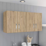 Cabinet Zelia 4 doors oak color 120x42x60cm - Слика 2