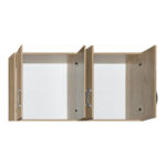 Cabinet Zelia 4 doors oak color 120x42x60cm - Слика 3